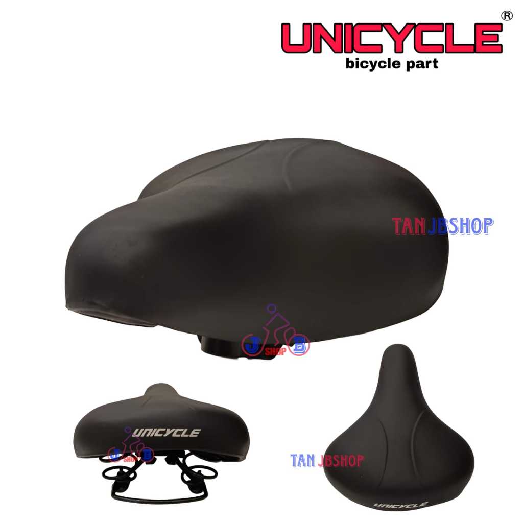 SADEL SADDLE SEPEDA PAKAI PER EMPUK Spring Shock Absorber UNICYCLE SEPEDA MINI LIPAT MTB CTB JOK TEM