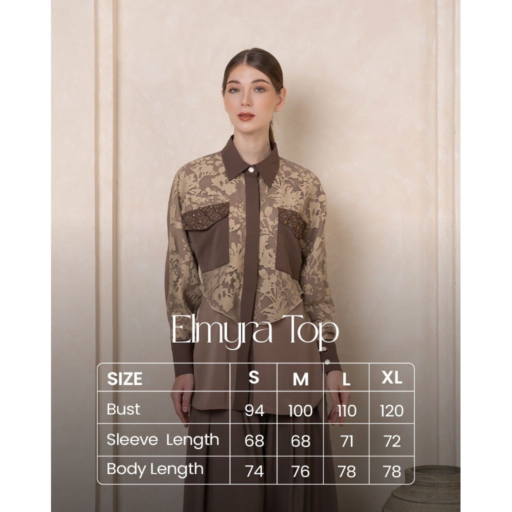 Atasan Kemeja Elmira Top VAIA Atelier
