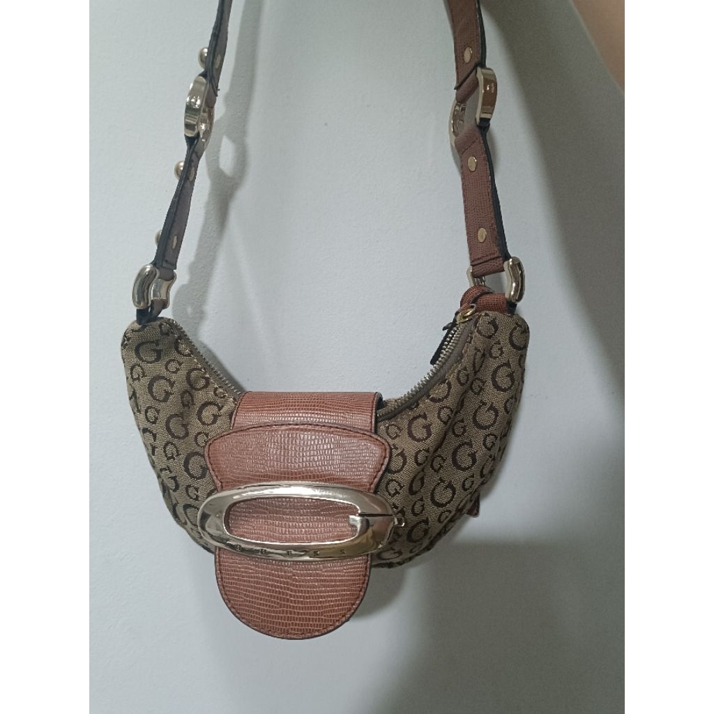 Preloved handbags tas very good condition Guess vintage tas pesta tote bag