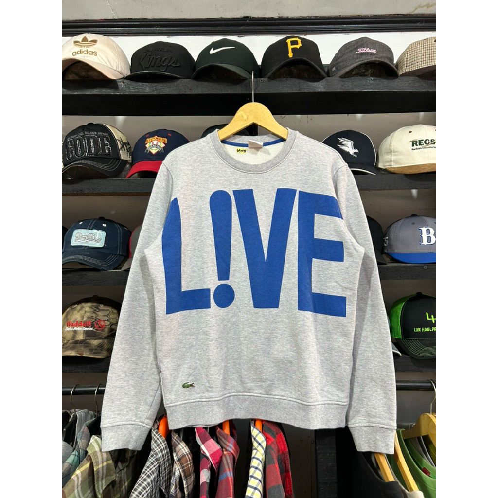 lacoste live crewneck