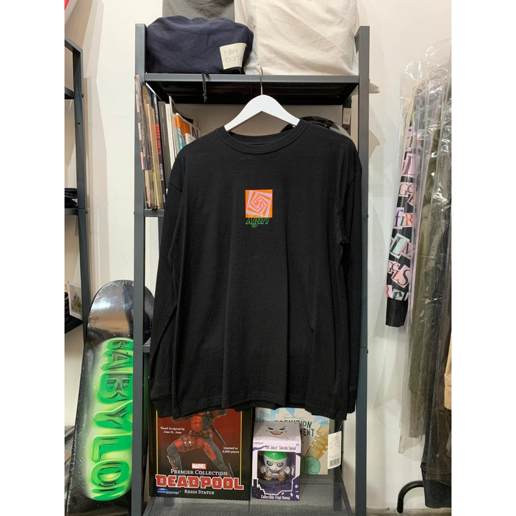 XGIRL X GIRL SKATEBOARDS - LS DIZZY LOGOTEE