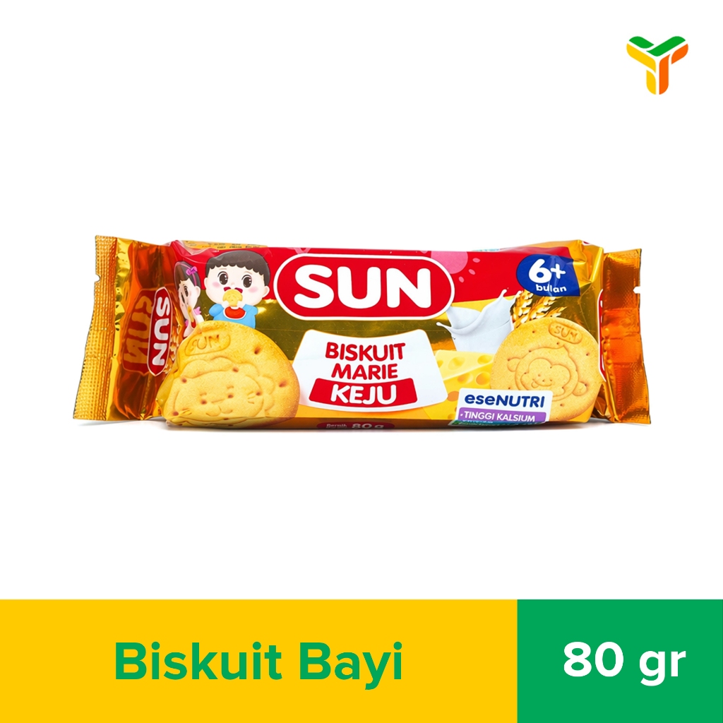[YOGYA MOM&BABY] SUN Biskuit Marie – Biskuit Bayi untuk MPASI