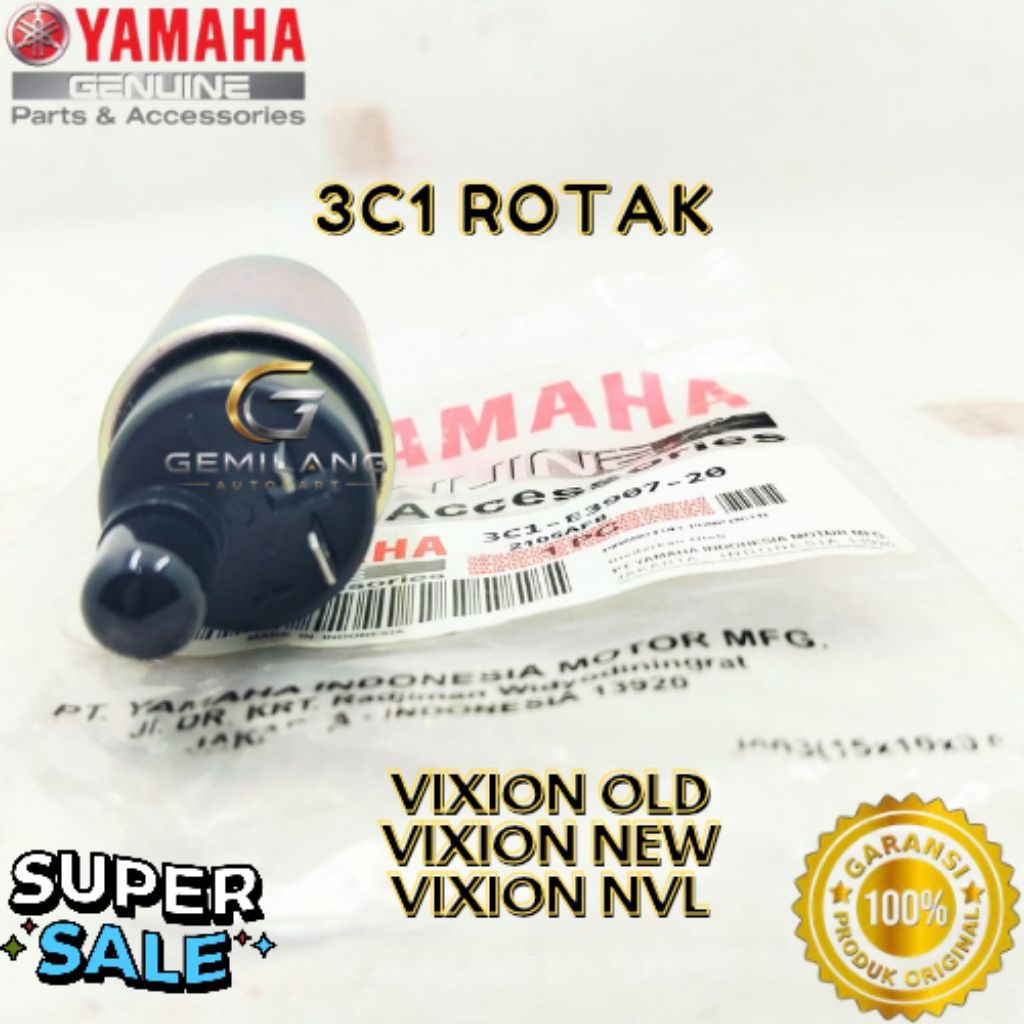 ROTAK KODE 3C1, ROTAK VIXION OLD, ROTAK VIXION NEW, ROTAK VIXION NVL