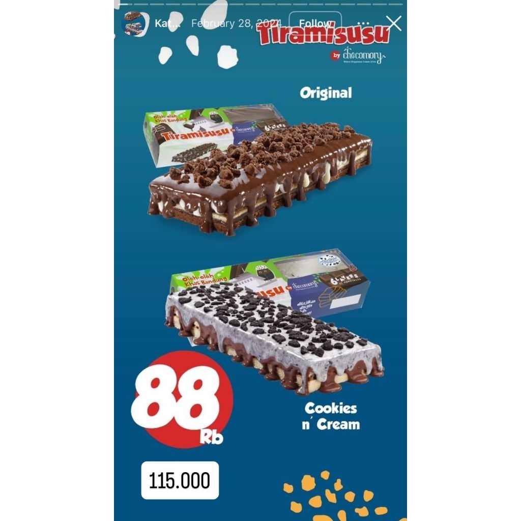 Tiramisusu Bandung
