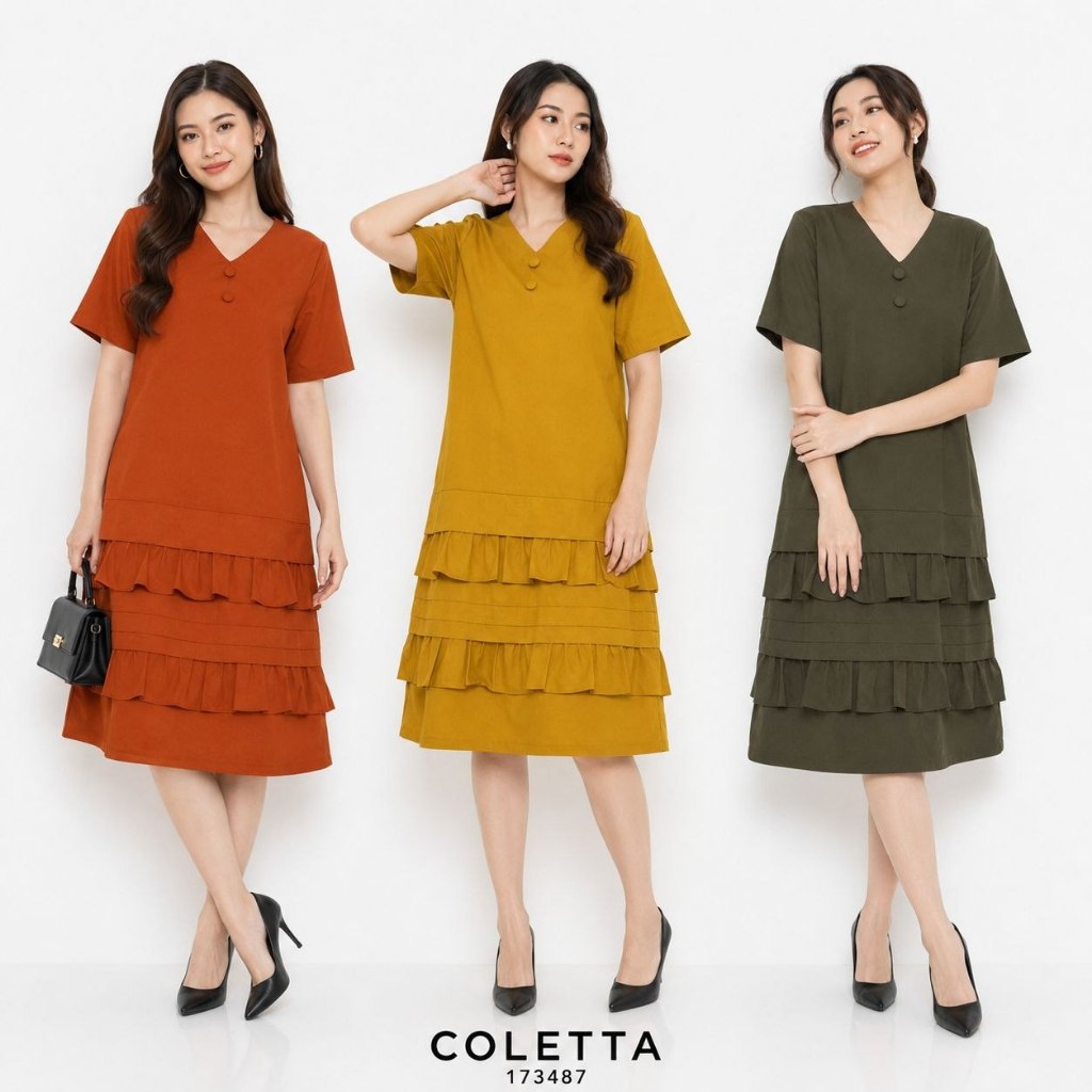 Dress Katun Wanita Coletta 173487