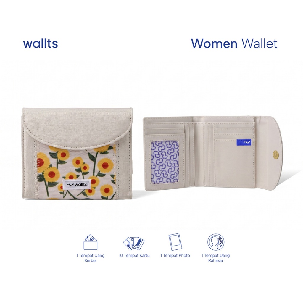 Wallts Allegrata - Dompet Lipat Wanita