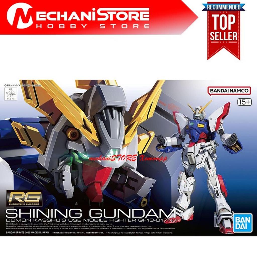 RG Shining Gundam Bandai Original