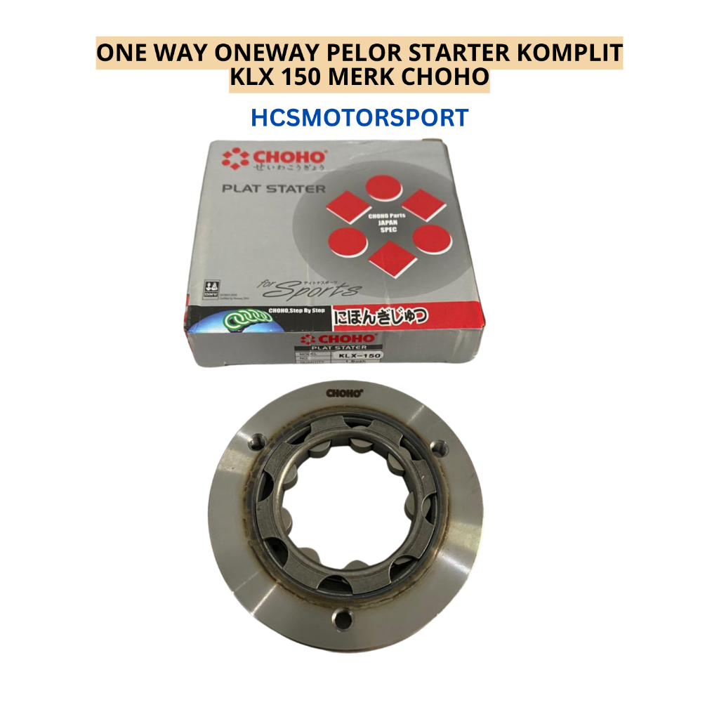 ONE WAY ONEWAY PELOR STARTER KOMPLIT KLX 150 MERK CHOHO