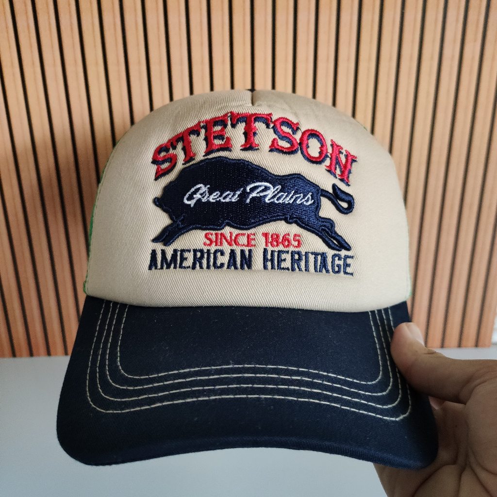Topi Trucker Stetson Not Original