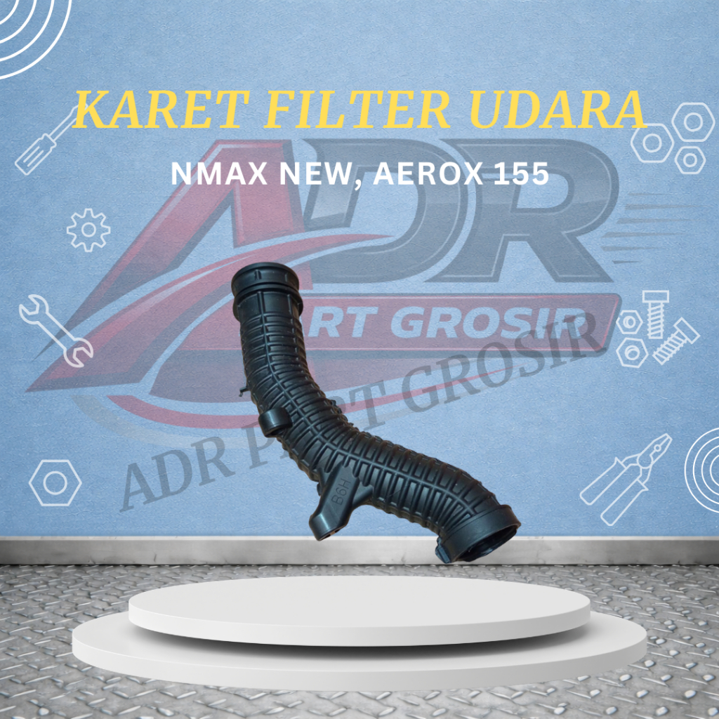 Karet Filter Udara Yamaha Nmax New Aerox 155 Selang Pipa Filter Udara Nmax Aerox B6H