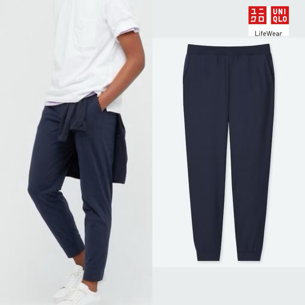 (Promo turun harga) UniQlo Dry-Ex Ultra Stretch Size S-3XL Navy