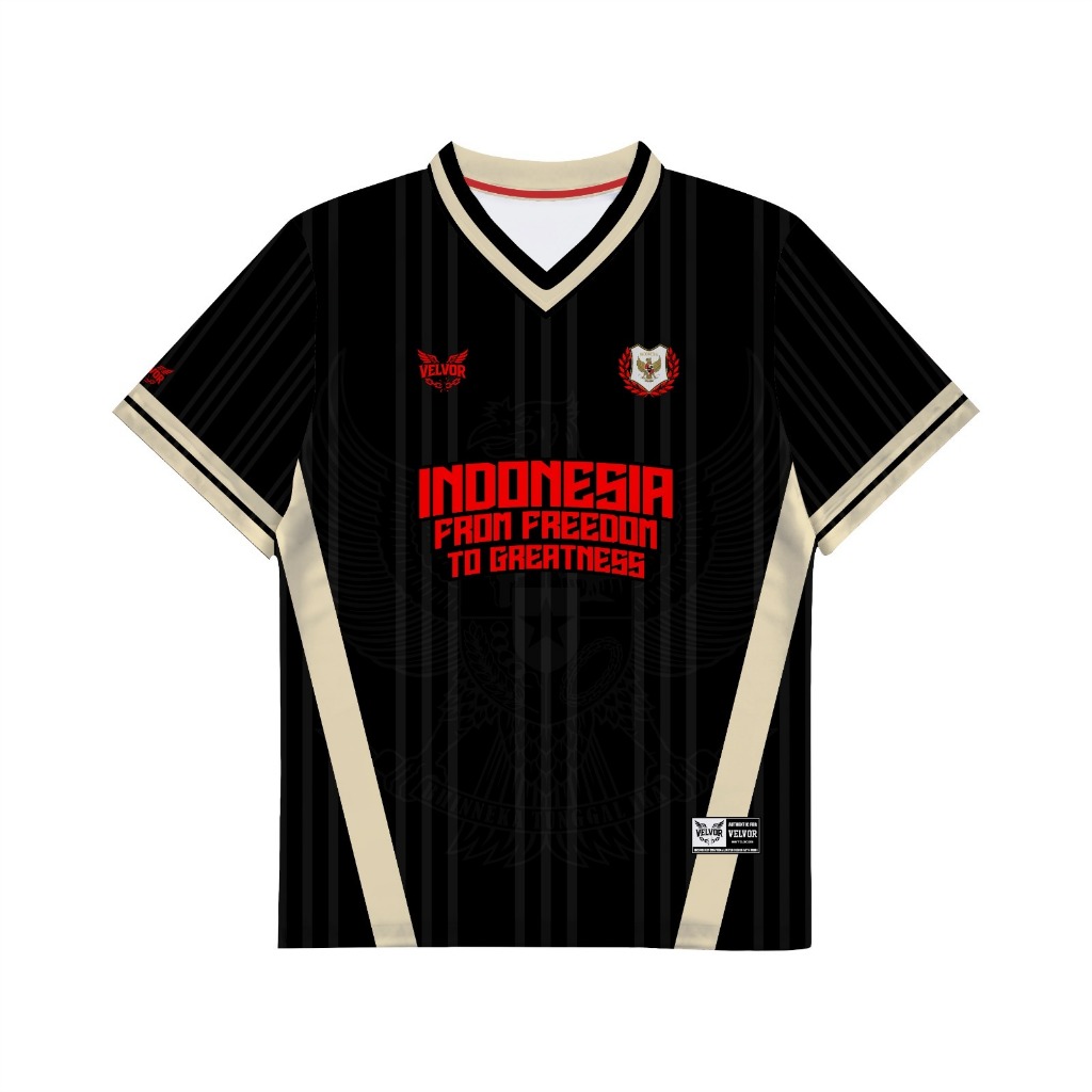 VELVOR JERSEY KEMERDEKAAN INDONESIA VLVR-MRDKA02 - JERSEY DEWASA REGULAR - JERSEY SPESIAL KEMERDEKAA