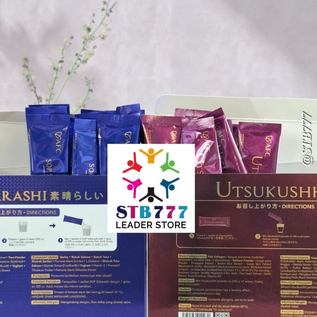 SUBARASHI UTSUKUSHHII#MIX SUBA 14+UTSU 14 SACHET