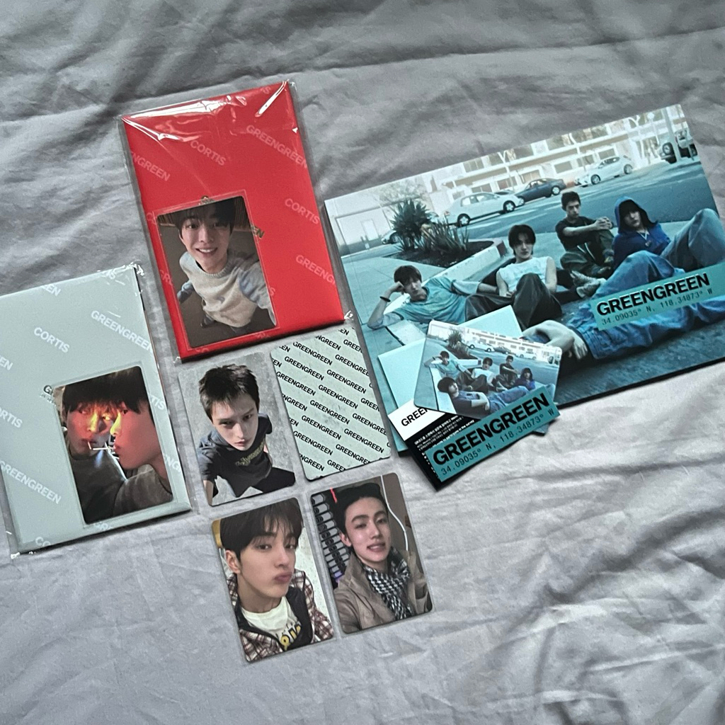 [READ DESC] READY STOCK Abum Street Panorama B Potrait A Photocard Official Cortis Greengreen POB Ke