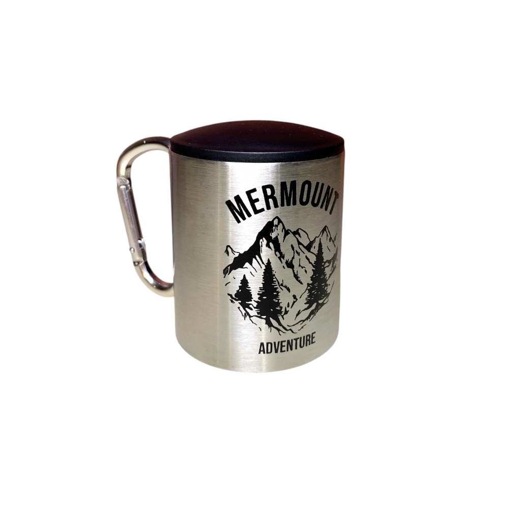 Mug Camping Mermount Adventure Stainless Steel