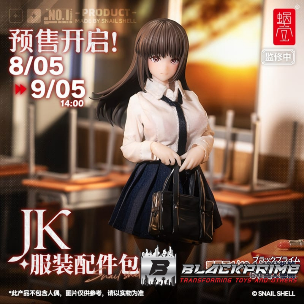 Snail Shell 1/12 JK Uniform Accessory Pack