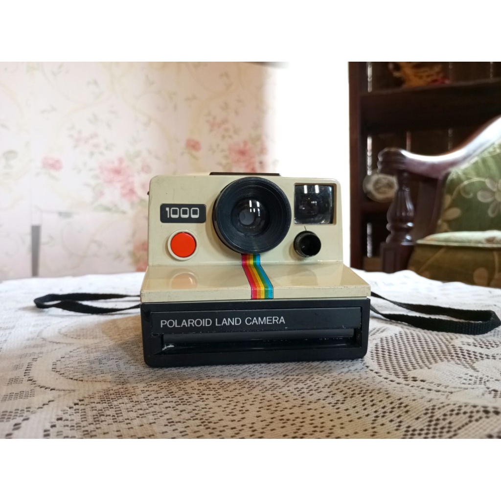 Kamera Analog Film Jadul Antik Merk POLAROID Land Camera 1000 Vintage Lawas Tua Kuno Retro