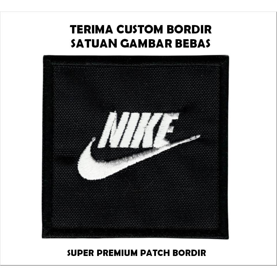 009 EMBLEM PATCH BORDIR LOGO NIKE - CUSTOM BORDIR SUMEDANG