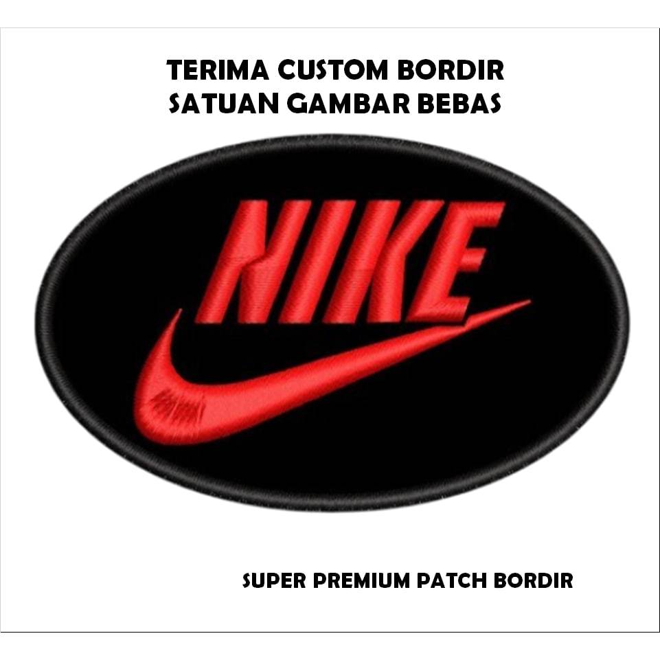 010 EMBLEM PATCH BORDIR LOGO NIKE - CUSTOM BORDIR SUMEDANG