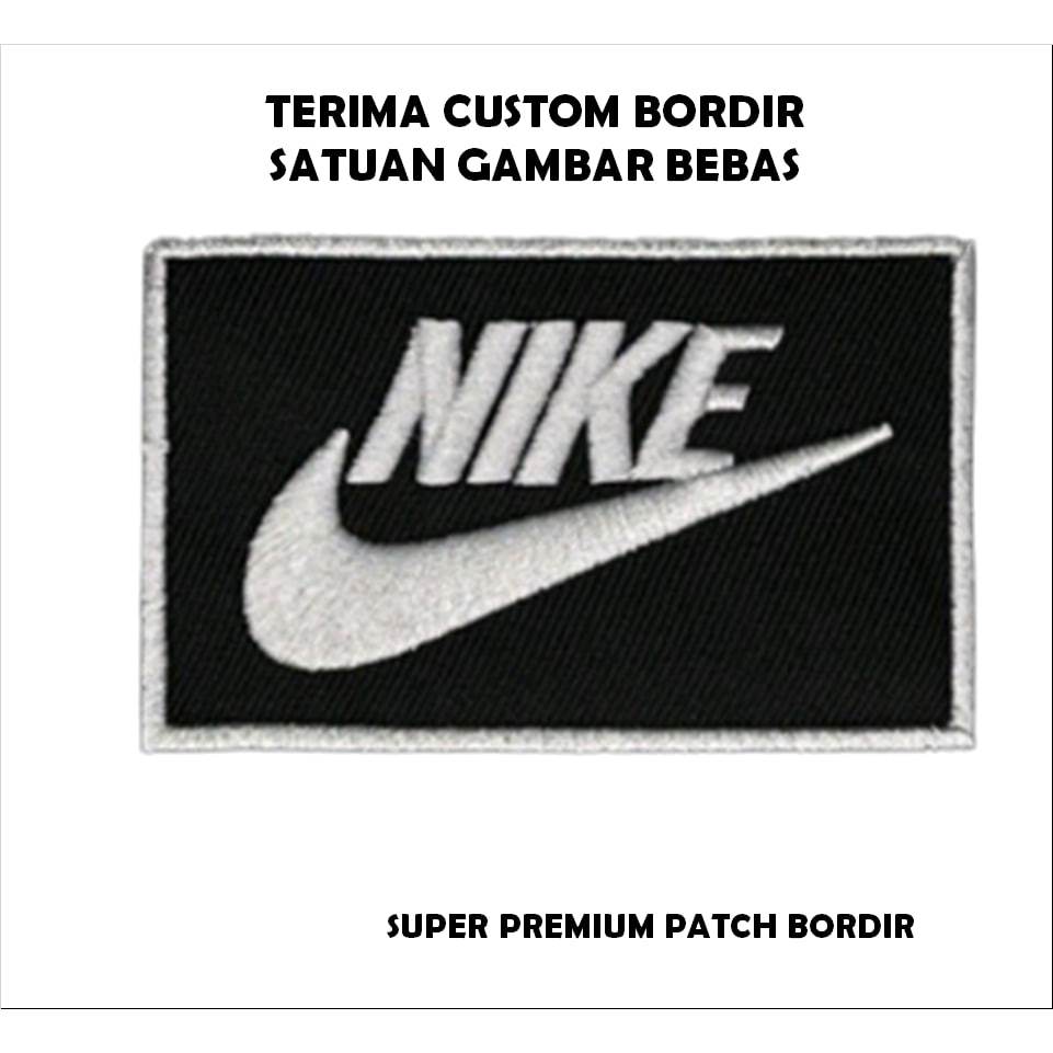 017 EMBLEM PATCH BORDIR LOGO NIKE - CUSTOM BORDIR SUMEDANG
