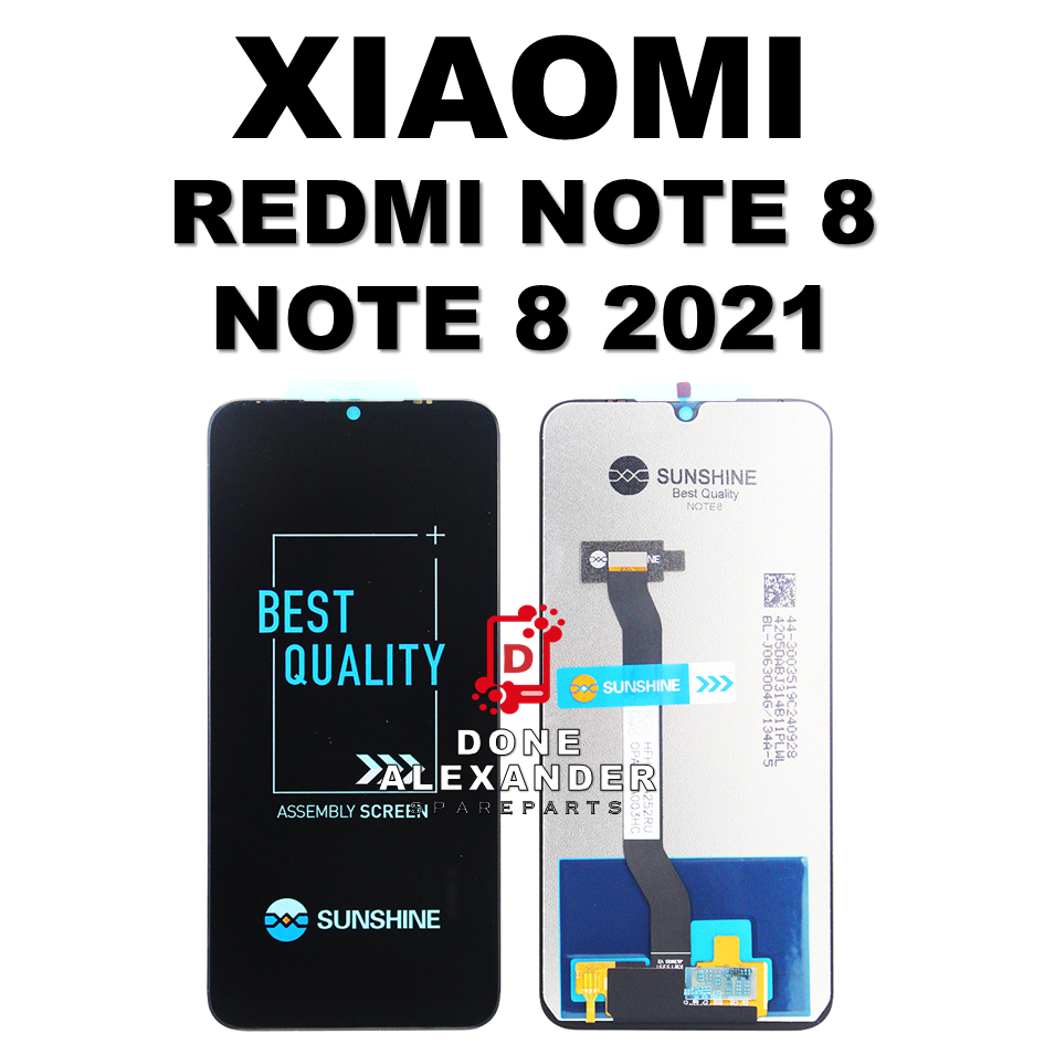 LCD TOUCHSCREEN REDMI NOTE 8 / NOTE 8 2021 ORIGINAL 100% COMPLETE