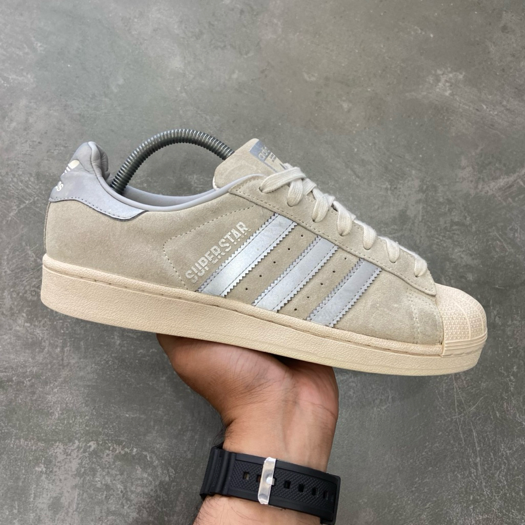 [Size 41] Adidas Superstar Off White (B41989) Second Original Kondisi Mulus No Minus. Harga Barunya 