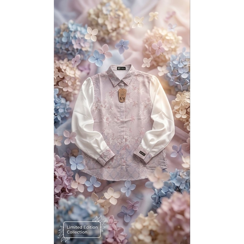 XAVIN - ATASAN / BLOUSE ALA RI*A MIRAND* SATIN HALUS ADEM LEMBUT PREMIUM MERK SAKA SWEET