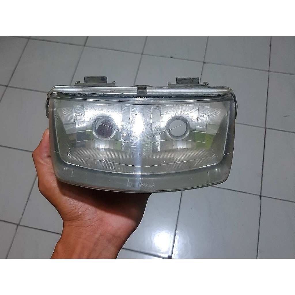 headlamp lampu depan kawasaki kaze r original