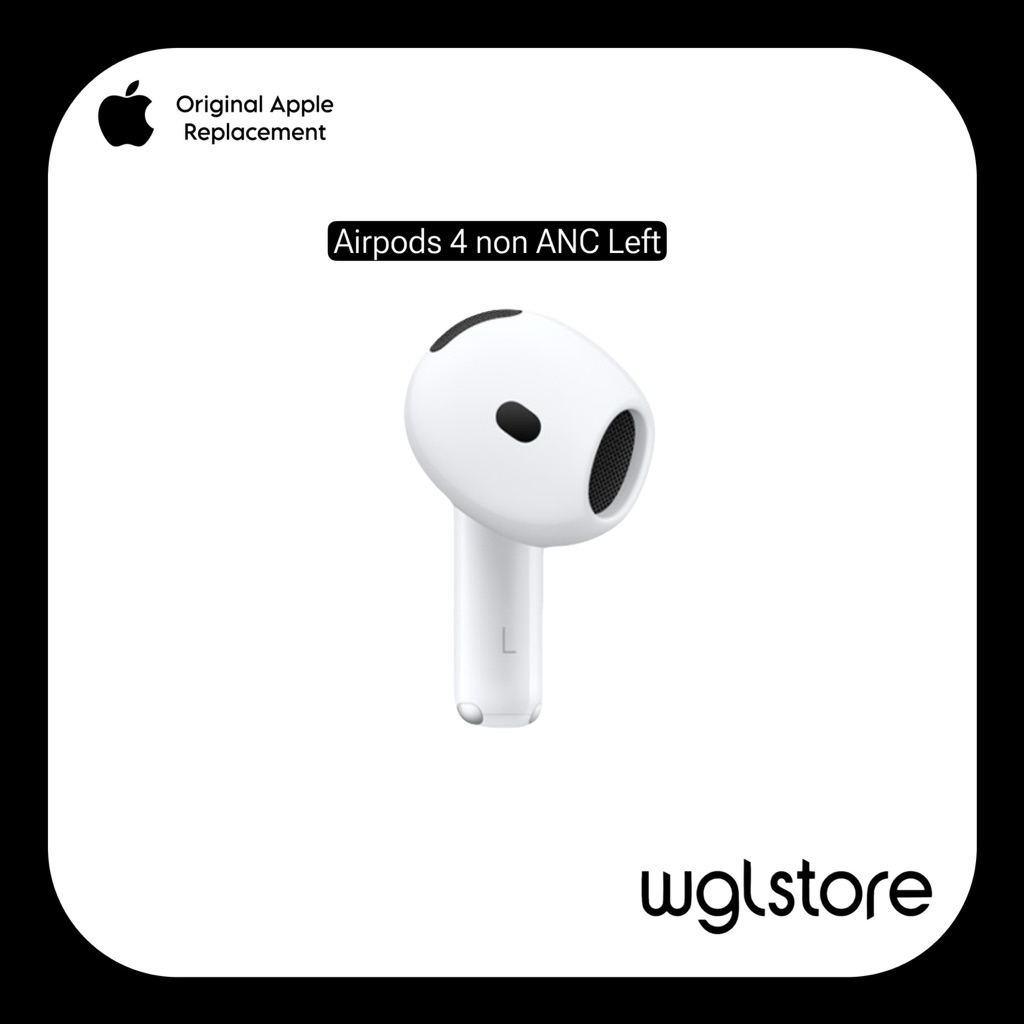 Earpiece Airpods 4 non ANC Kiri Left
