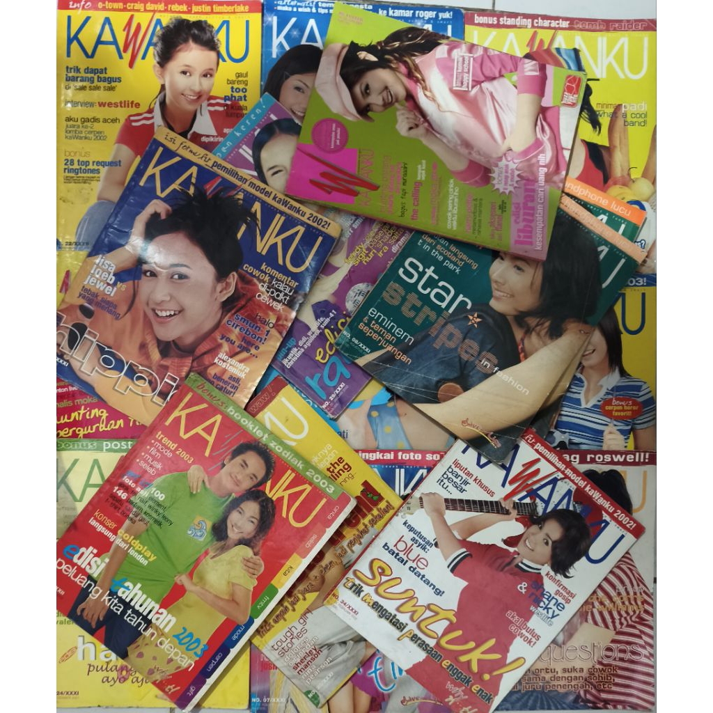 MAJALAH KAWANKU BEKAS