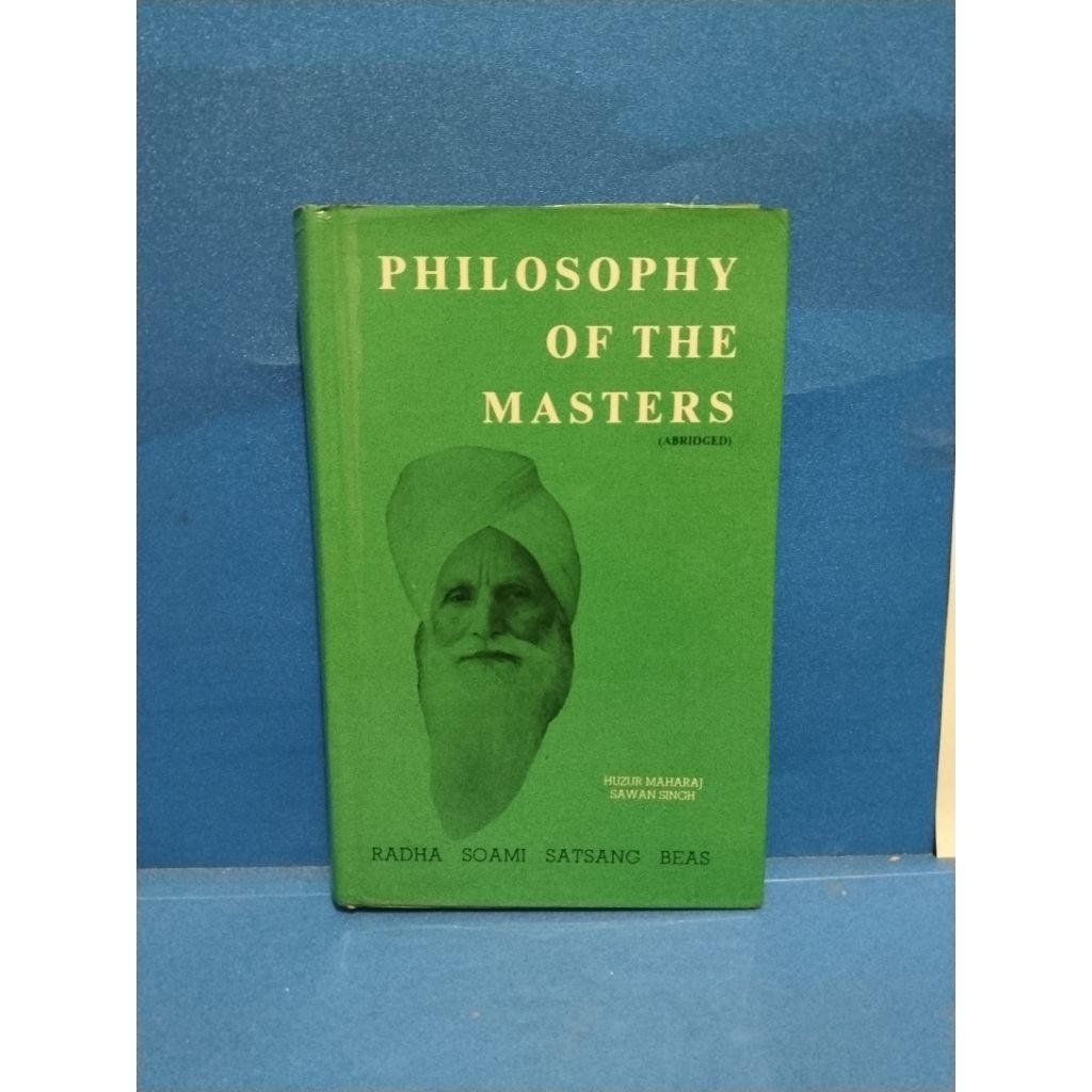 Buku original PHILOSOPHY OF THE MASTERS by Radha Soami
