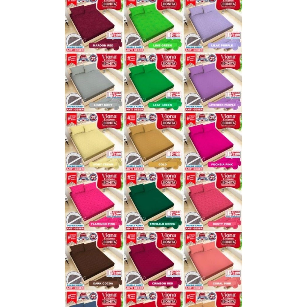 Sprei BONITA VIONA EMBOS