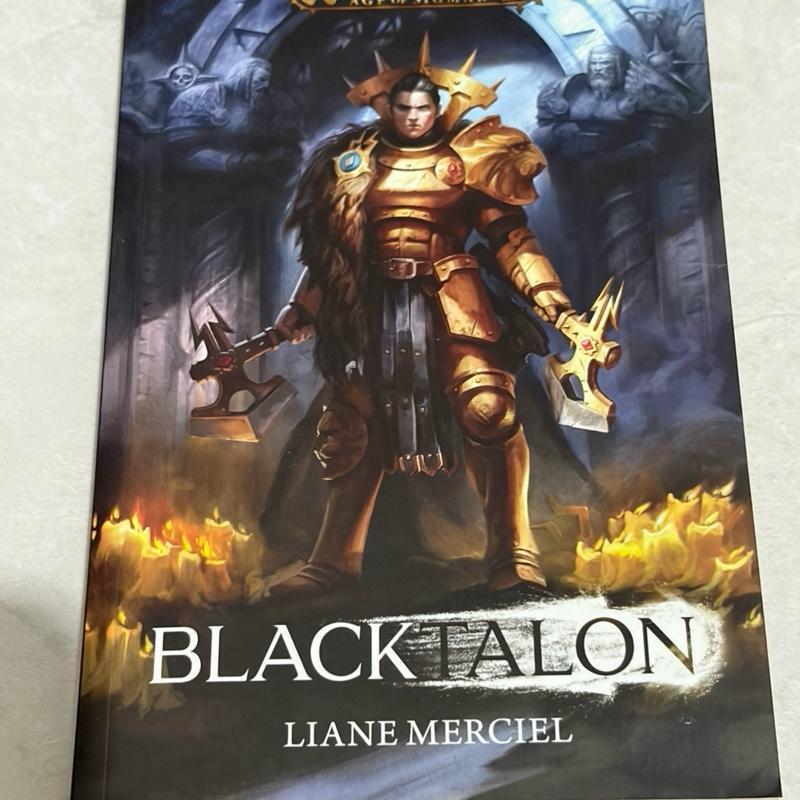 fantasy novel Blacktalon by author Liane Merciel, published by Black Library