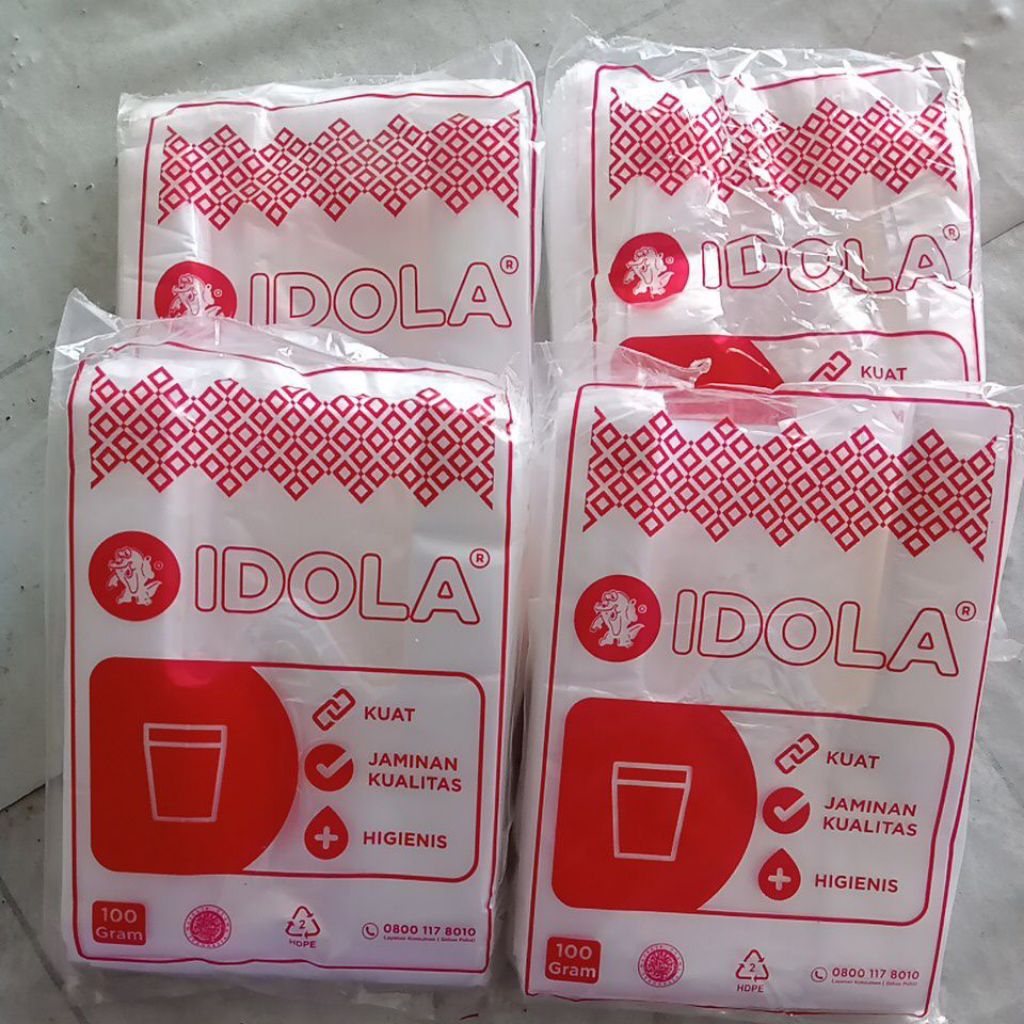 Murah  plastik CUP Idola, kresek CUP