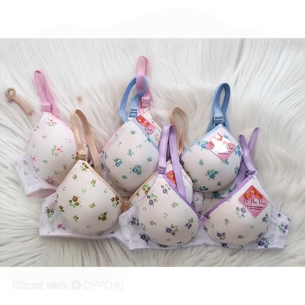 Bra Remaja Perempuan 32/34/36/38 Busa tanpa kawat cod murah/Bra anak 10-18 tahun terlaris/Bh remaja 