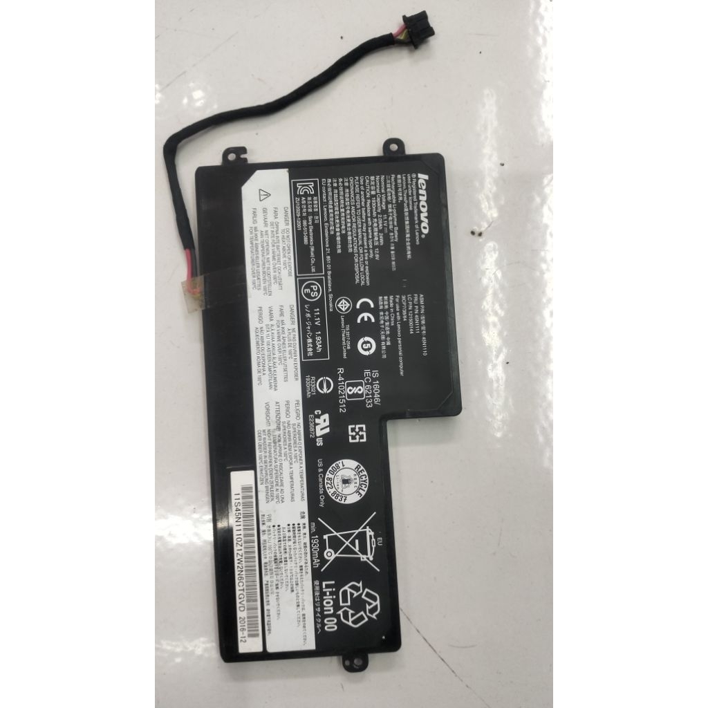 Batrei Internal Lenovo X240/250/260 Bekas Normal