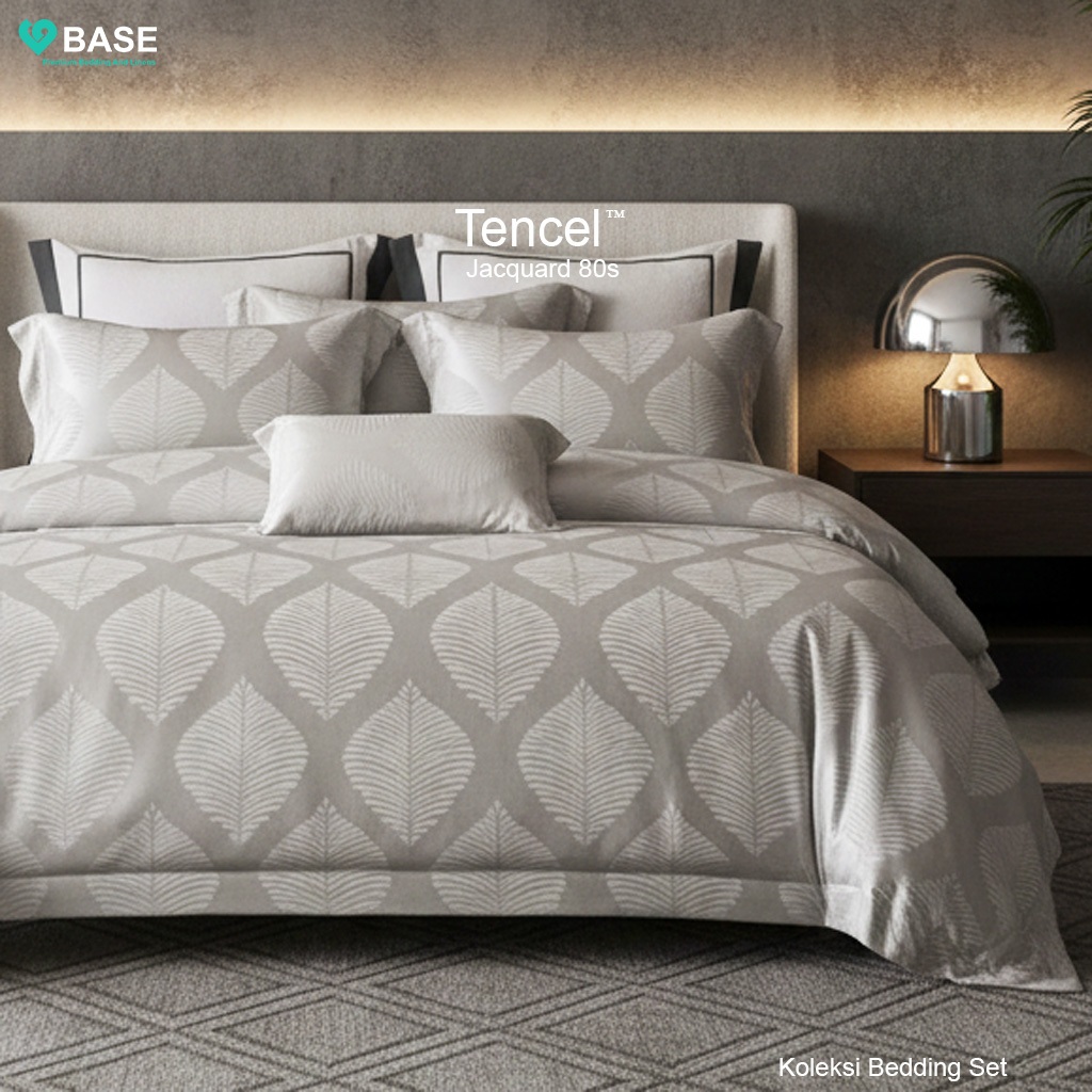 [PO] Bedding Set Duvet Tencel80s Jacquard Sutra 80s - BASE Signature Frame
