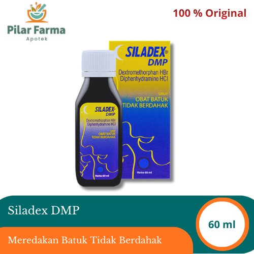 SILADEX KUNING DMP TIDAK BERDAHAK SYRUP 60ML