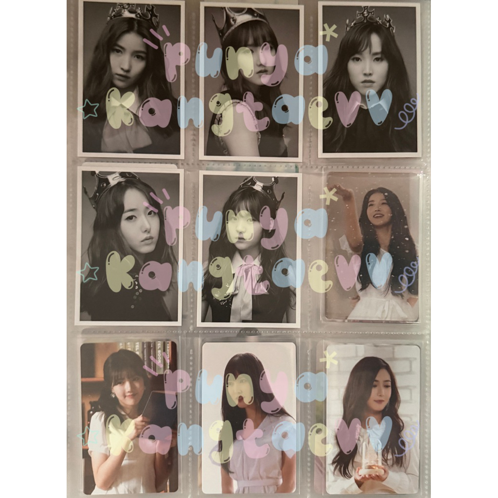 PHOTOCARD GFRIEND / PC SOG GGG DVD Bluray Lightstick Season Greeting