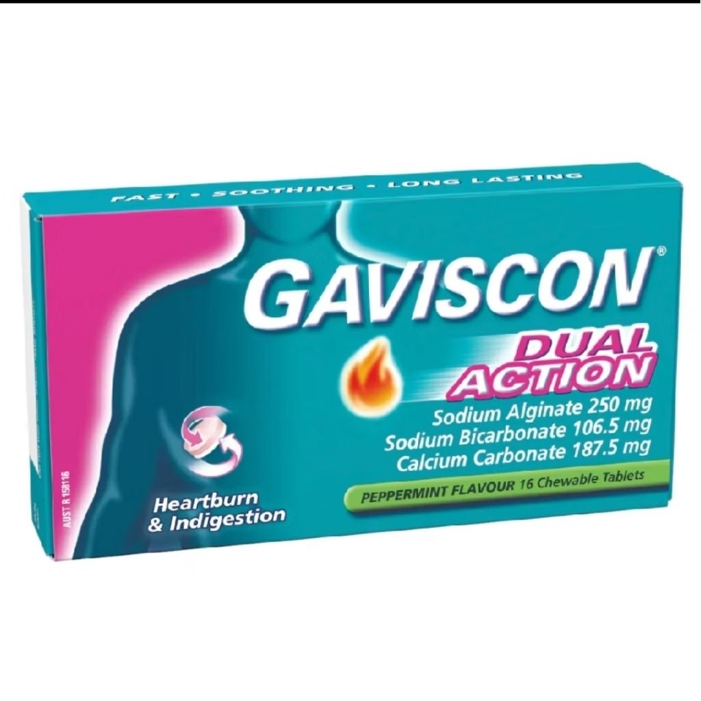 Gaviscon Dual Action Chewable 16 tablets