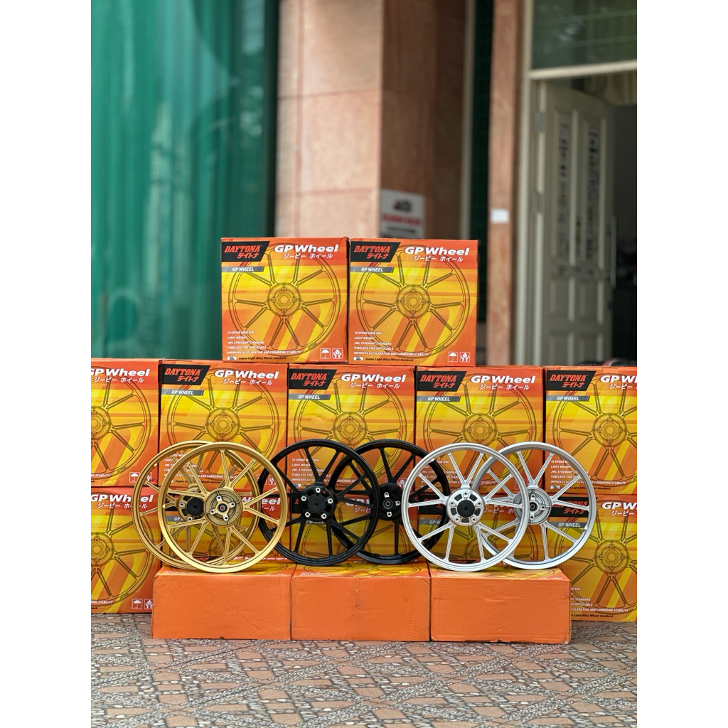 Velg Daytona GP Wheel Original Ring 17 Yamaha MX King 150 Double Disc GP Wheel Daytona, MX-King Race