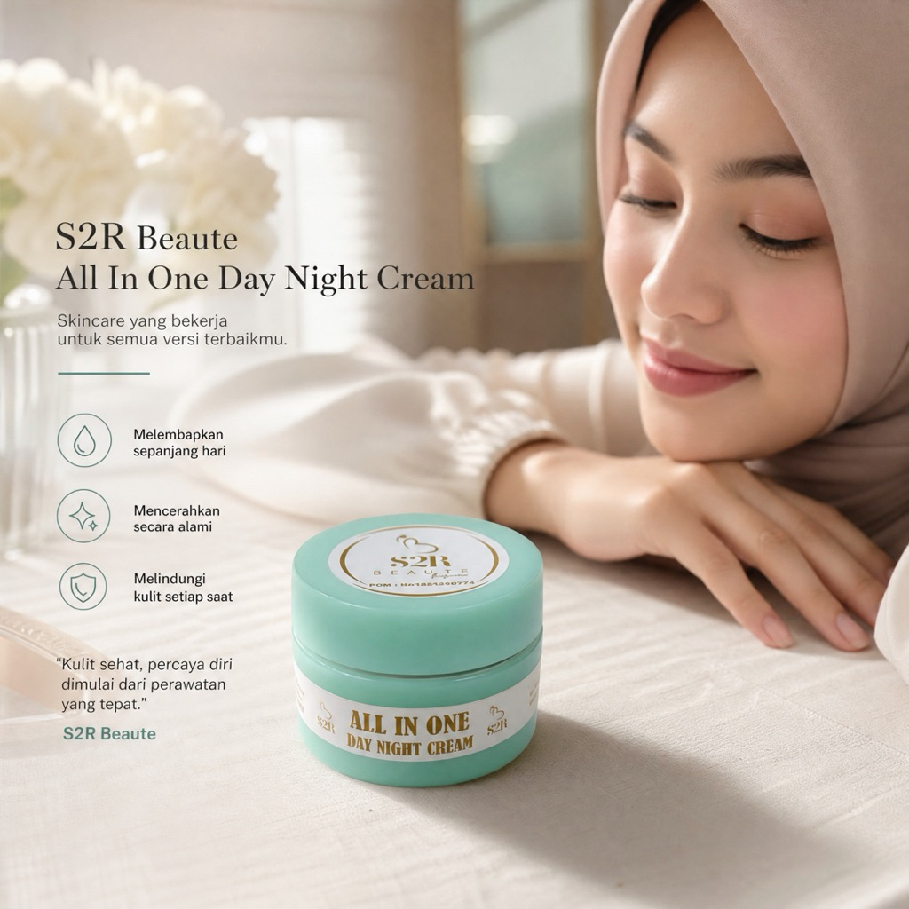 S2R beauty skincare // Krim wajah // Cream Flek