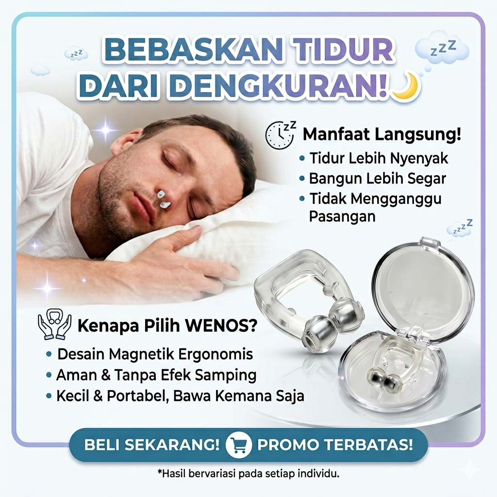 [ PREMIUM ] Alat Anti Ngorok Penghilang Dengkur Stop Snoring Magnetic Solusi Saat Tidur Agar Tidak M