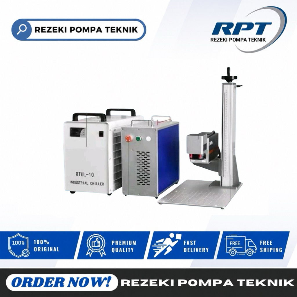 Mesin Laser UV/UV Laser Marking Machine 5 Watt Portable