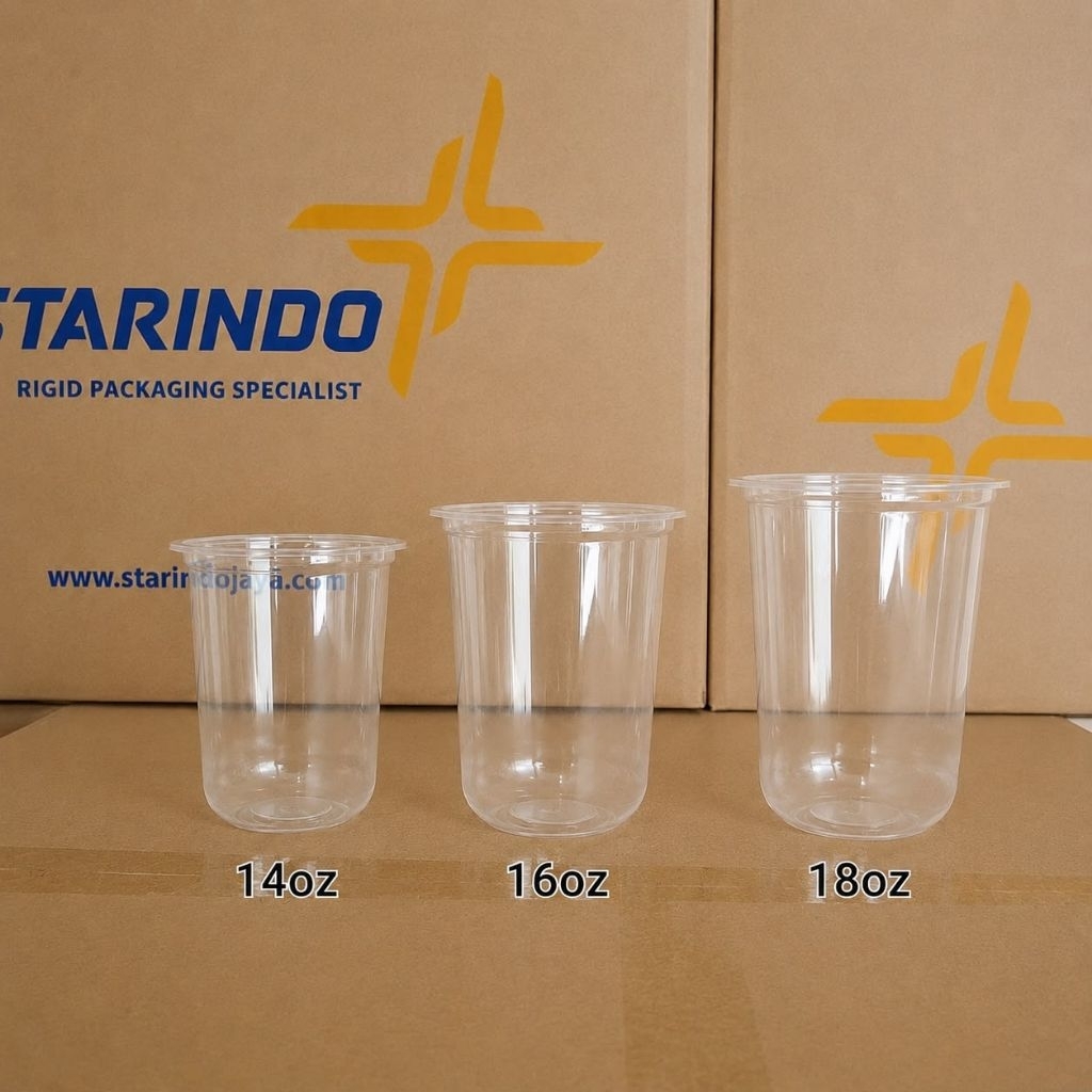 Sablon Gelas Cup 14oz, 16oz, 18oz Oval 8gr Starindo