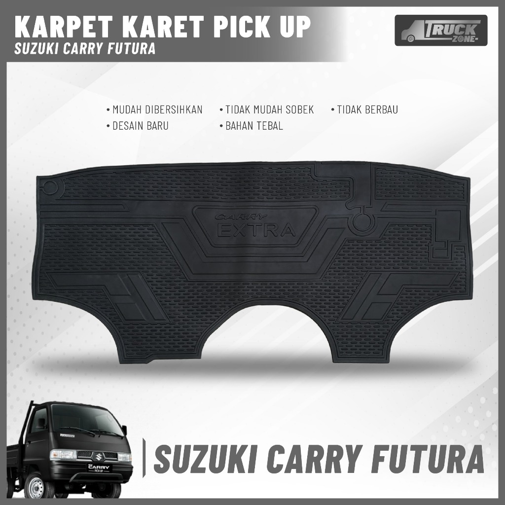KARPET KARET PICKUP CARRY EXTRA 1.0 AKSESORIS TRUK