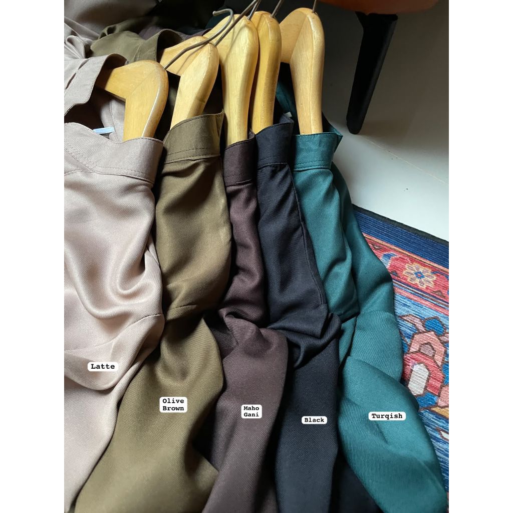 FREY ABAYA Syari Busui Kancing Cheongsam Premium Tazakka Adem Pola Lebar Lipit Modern Hijab Dress