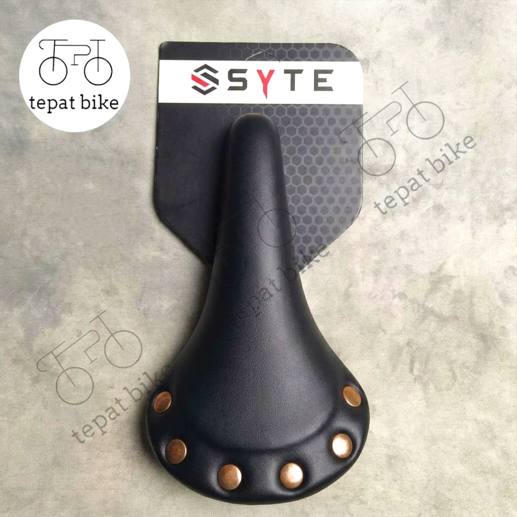 Saddle Sadel Paku Vintage SYTE Bed Rail ST-G150-3 Pines Brown Coklat / Black Hitam G150