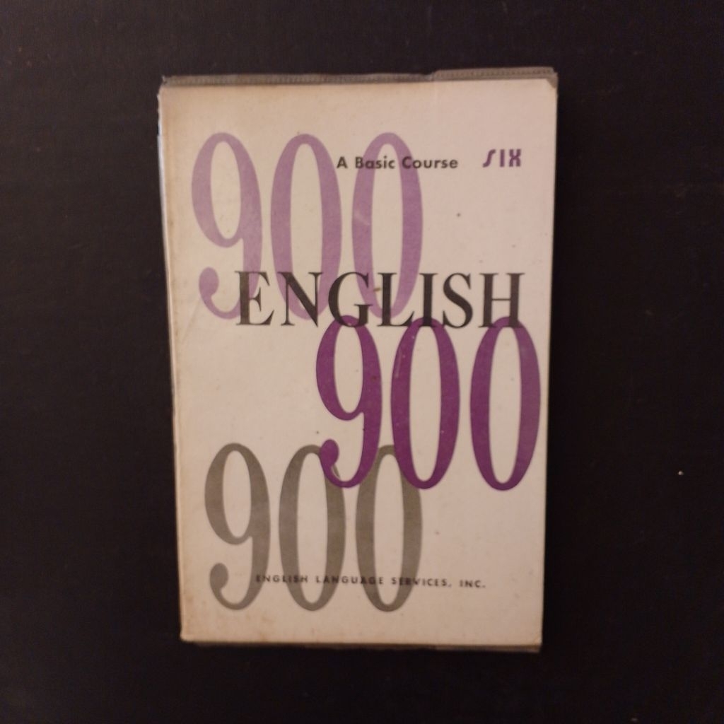 English 900 (Book Six)