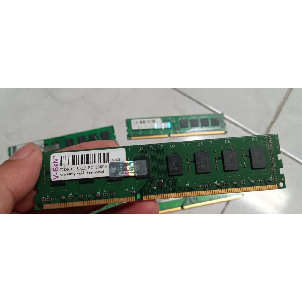 Ram VGEN ddr3/ddr3L 8gb ex copotan PC, fungsi normal.